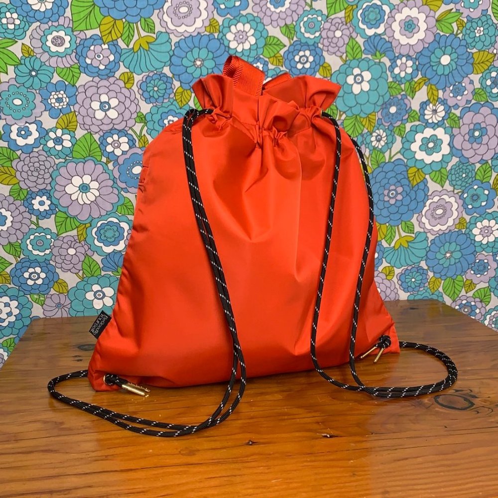ANDI  Red The Cinch Backpack - Picture 3 of 14